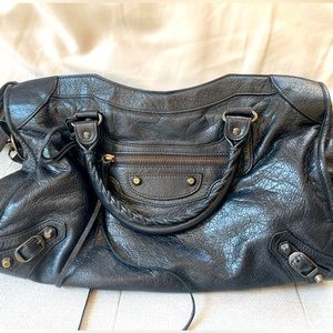 Authentic Balenciaga City Bag (black) with original mirror and dustbag